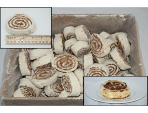 General Mills Pillsbury Supreme Freezer-to-Oven Cinnamon Twirl, 5 Ounce - 100 per case.