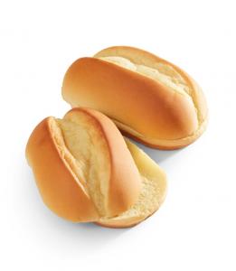 Klosterman Premium Fully Sliced Hoagie Roll, 5 inch - 96 per case.