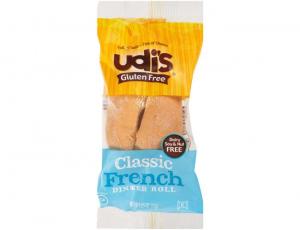Udis Classic French Dinner Roll, 1.2 Ounce - 36 per case.