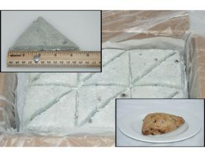 Pillsbury Frozen Scone Dough Blueberry 3.75oz each, 96 count