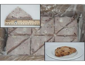 Pillsburry Freezer to Oven White Chocolate Raspberry Scone 3.75 ounce each - 96 per case.