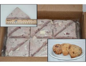 Pillsbury Freezer to Oven Fruit Variety Pack Scone 3.75 ounce each - 96 per case.