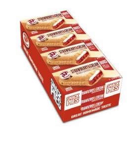 JJs Bakery Duos Strawberry and Cream Pie - 48 per case.