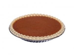 Sara Lee Chef Pierre Unbaked Pumpkin Pie, 10 inch - 6 per case.