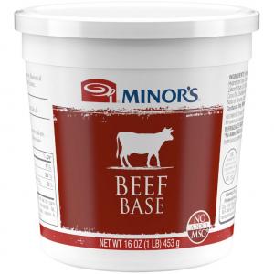 Nestle Minors Ljm No Added Msg Beef Base (1 lb. Packs, 6 Per Case)