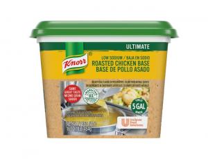 Knorr Professional Ultimate Low Sodium Chicken Base, 1 pound - 6 per case