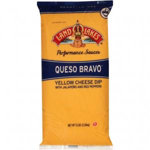 Land O Lakes Queso Bravo Queso Cheese Dip, 5 Pound - 6 per case.