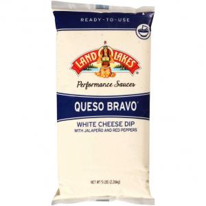 Land O Lakes Queso Bravo White Cheese Dip, 5 Pound - 6 per case.