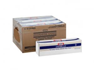 Kraft American Cheese Loaf, 5 Pound - 6 per case.
