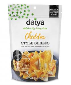 Daiya Cheddar Cutting Board Cheese Shred, 7.1 Ounce - 12 per case.