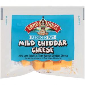 Land O Lakes Mild Cheddar Cheese Cubes, 0.062 Pound -- 200 per c