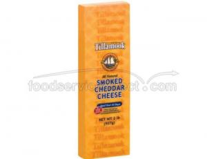 Tillamook Smoked Cheddar Cheese, 2 Pound - 6 per case.