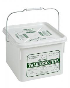 Valbreso Sheep Feta Pail Rw, 18 Pound - 1 each.