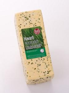 Ostenborg Horseradish and Chive Havarti Cheese Loaf, 9 Pound --