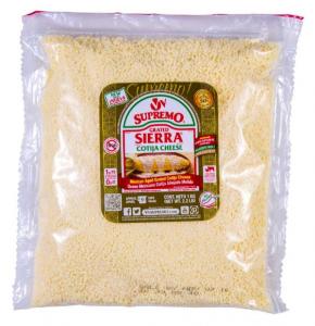 VV Supremo Sierra Queso Cotija Crumbling Cheese, 2.2 Pound -- 6