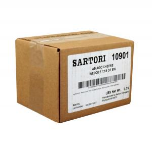 Sartori Asiago Cheese Wedge, 5 Ounce - 12 per case.