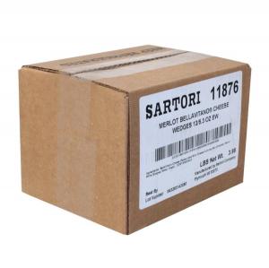 Sartori Merlot Bellavitano Reserve Cheese, 5.3 Ounce - 12 per case