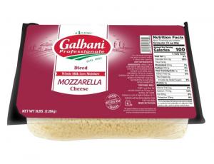 Sorrento Low Moisture Whole Milk Diced Mozzarella Cheese, 5 Pound - 6 per case.