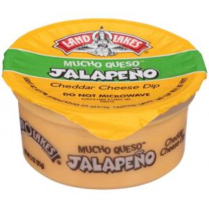 Land O Lakes Mucho Queso Jalapeno Cheddar Cheese Dip, 3 Ounce Cu