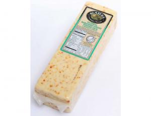 Ellsworth Habanero Ghost Pepper Monterey Jack Cheese Loaf, 5 Pound - 2 per case.