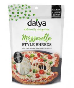 Daiya Mozzarella Cutting Board Shreds, 7.1 Ounce - 12 per case.
