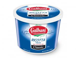 Sorrento Whole Milk Classic Ricotta Cheese (5 Lbs, 4 Per Case)