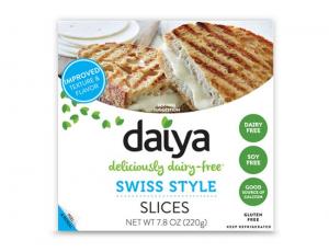 Daiya Swiss Style Cheese Slice, 7.8 Ounce - 8 per case