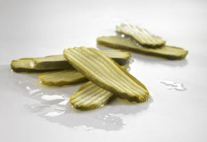 Bay Valley Foods 458 Kosher Sandwich Slice Pickle, 5 Gallon - 1 each.