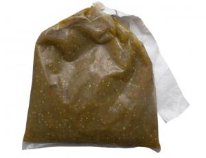Naughty Chile Taqueria Green Salsa with Medium Heat from Tomatillos and Jalapenos, 10 Pound- 1 each