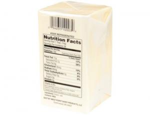 Commodity Butter Solid AA Salted Butter, 1 Pound - 36 per case.