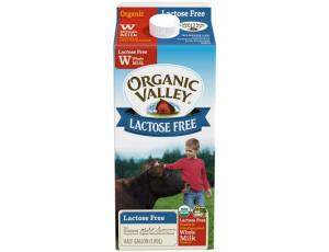Organic Valley Lactose Free Ultra Pasteurized Whole Milk, 64 Fluid Ounce - 6 per case