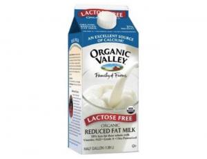 Organic Valley Ultra Pasteurized 2 Percent Reduced Fat Milk- Lactose Free, 64 Fluid Ounce- 6/case