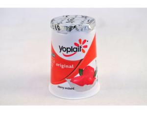 Yoplait Original Cherry Yogurt, W/Grade A Nonfat Milk (6 Oz, 12 Per Case)