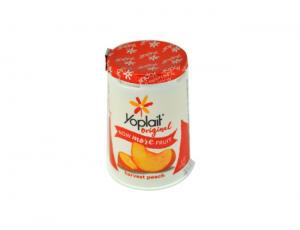 Yoplait Original Harvest Peach Yogurt, 6 Ounce - 12 per case.