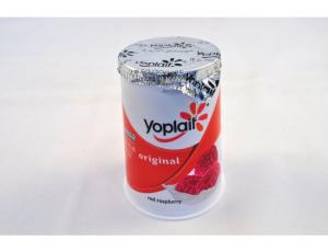 Yoplait Original Red Raspberry Yogurt, 6 Ounce - 12 per case.
