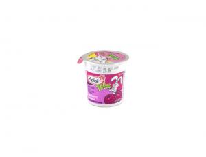 Yoplait Trix Raspberry Rainbow Yogurt, 4 Ounce - 48 per case.