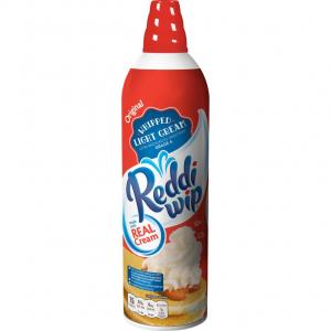 Reddi Wip Real Cream Whipped Topping, 15 Ounce - 12 per case.