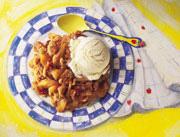 Sweet Street Unsliced Frozen Cinnamon Crumble Apple Crisp (4.31 lbs, 4 Per Case)