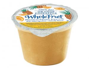 Whole Orange Pineapple Premium Juice Cup, 96 x 4.4 oz Case
