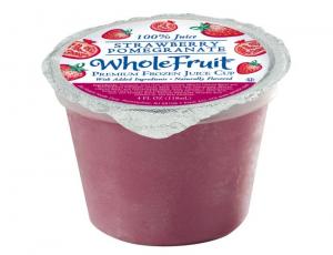 Whole Strawberry Pomegranate Premium Juice Cup, 96 x 4.4 oz Case