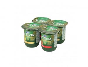 DANNON Activia Variety Pack Yogurt, Strawberry Probiotic Cup (4 Oz, 24/Case)