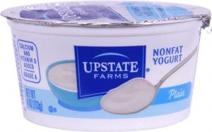 Upstate Niagara Coop Plain Rich and Creamy Yogurt, 4 Ounce - 48 per case.