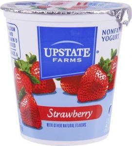 Upstate Niagara Coop Strawberry Rich and Creamy Yogurt, 8 Ounce