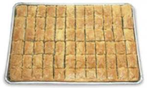 Athens Foods Walnut Rectangle Baklava - Dessert - 72 per case.