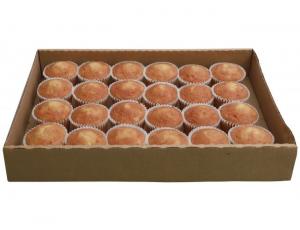 Brill White Cupcakes, Fully Backed, Ready To Use (1.25 OZ, 144 Per Case)