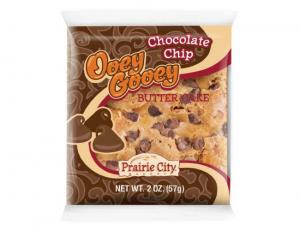 Prairie City Bakery Chocolate Chip Ooey Gooey Butter Cake (2 Oz, Pack Of 60)