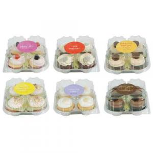 Sweet Street Original Cupcake Variety Pack (0.63 lbs, 4/Pack, 8 Packs/Case)