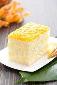 The Original Cakerie Ready-To-Eat Mango Mousse Dessert Cake (178 OZ, 2 Per Case)