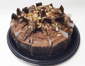 Lawlers Desserts Chocolate Eruption Cheesecake, 103 Ounce - 2 per case.