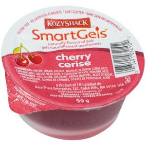 Kozy Shack Cherry Smartgels, 3.5 Ounce - 48 per case.